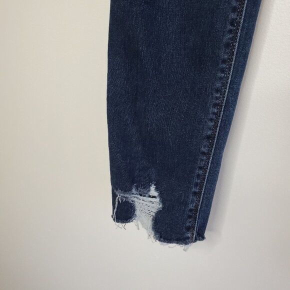 Hudson Nico Skinny Frayed Denim Jeans | 26 - Picture 3 of 7